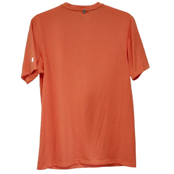 Russell Dri-Power 360 Orange Stripe Training Fit Short Sleeve Tee Small - Picture 4 of 12